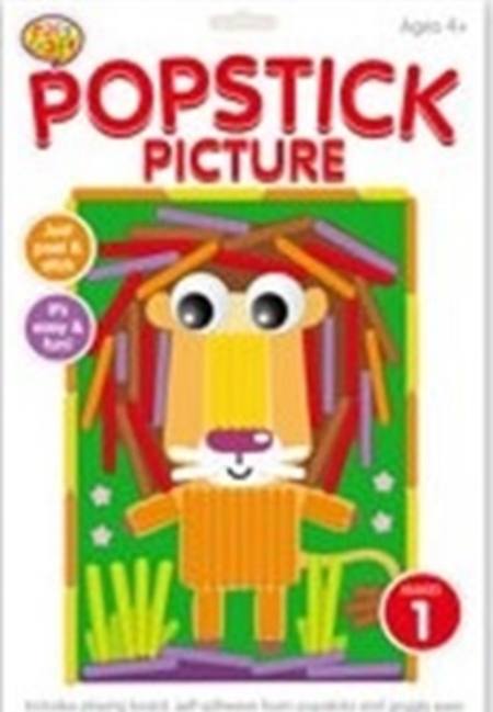 POPSTICK PICTURE CRAFT KIT - 6 ASSORTED STYLES