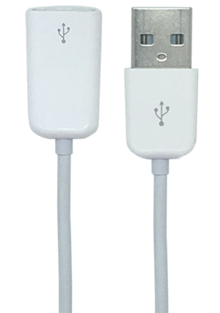 EXTENSION CABLE - USB TO USB OTG - 2M - WHITE*