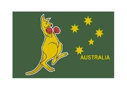 AUSTRALIA KANGAROO BOXING FLAG*