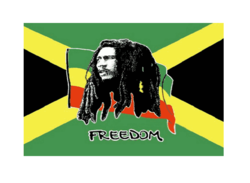 BOB MARLEY FLAG