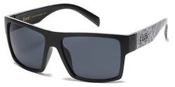LOCS SUNGLASSES (BANDANA OUTSIDE ARM WHITE)