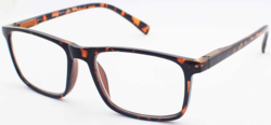 +1.5 STRENGTH READING GLASSES - FULL TORTOISE FRAME
