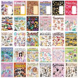 BOOK OF KIDS STICKERS - PRICE IS FOR EACH BOOK - 30 books in a carton